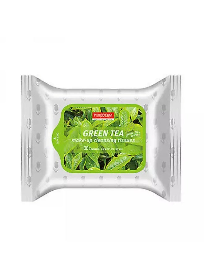 Purederm Green Tea Makeup Remover Wipes